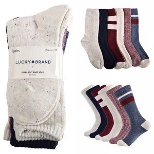2 Sets of Lucky Brand Boot Socks